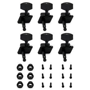 ARELENE 12Pcs String Tuning Pegs Machine Heads Tuners Right Hand Electric Acoustic Guitar Parts Replacement