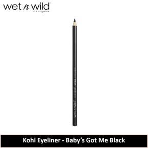 wet n wild color icon kohl liner pencil-baby\'s got black