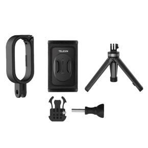 TELESIN Frame Set for Instar 360 GO2 Camera with Bracket for Backpack Vlog Shot Live Broadcast