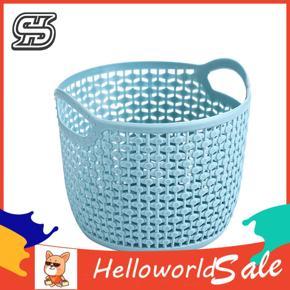HelloWorld Organizer Basket Wide Application Desktop Storage Basket Makeup Cosmetic Container
