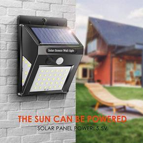 3 Sides LED Solar Power Wall Light Motion Sensor IP65 Waterproof for Outdoor Street arden Yard Security Lamp