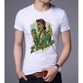 Zombie Half Sleeve T-shirt For Men