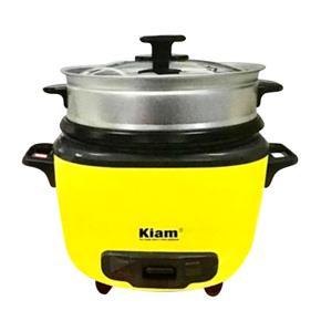 Kiam DRC-9702 Double Pot Drum Rice Cooker - 1.8L