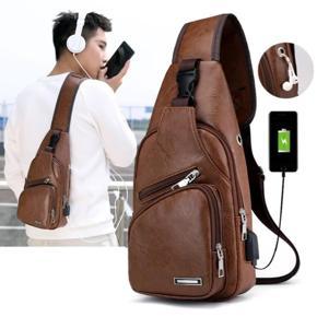 Unisex Crossbody Fashion Backpack - Backpack