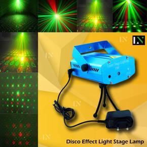 Mini Laser Stage Lighting / DJ light / Stage Light RGB Colorful / Rotating KTV Bar Party DJ Disco Effect Light Stage Lamp Party Pattern Lighting / Projector Shower