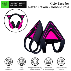 Razer Kitty Ears for Razer Kraken Headset Accessory(Pink)