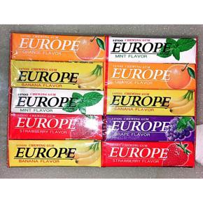 Europe chewing gum Mix Flavour 10 box(5sticks per box)