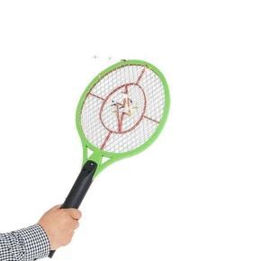 Mosquito Killer Racket with LED Light - Green and Black