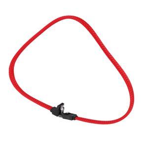 XHHDQES 5x SATA 3.0 III SATA3 7Pin Data Cable Right Angle 6Gb/S SSD Cables HDD Hard Disk Data Cord with Nylon Sleeved(Red) 50CM