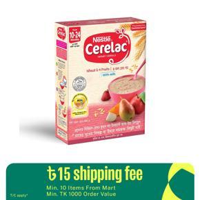 CERELAC Stage 3 Wheat & 4 Fruits with Milk 400g BiB