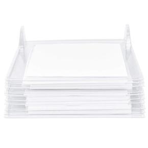 10 Pack Wardrobe Folding Board Tee Shirt Organizer Clothing Dividers File Organizers - Stackable T Shirt And Document Organizer-9