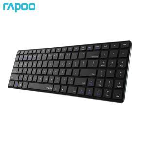 Rapoo E9300G Multimedia Keyboard, 5.6 mm, ultra-thin, suitable for laptops, desktops, PCS and 3 connected devices