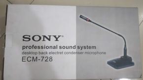 Conference Microphone SONY ECM 728 Gooseneck Condenser Microphone