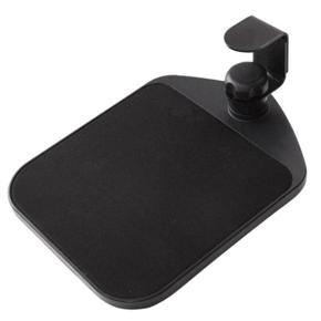 Rotating Ergonomic Mouse Pad Platform Under Desk Ergonomic Wrist Mouse Pad (Black)