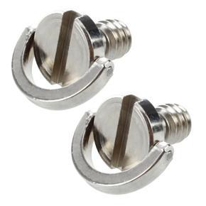 XHHDQES 2X 1/4 '' Screw Screw Stainless Steel Adapter for Camera Camera Suppport Tripod Shelf