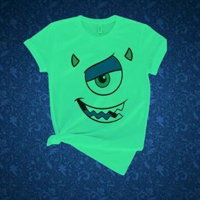 Smile Blue Pest Half Sleeve T-Shirt for Men