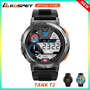 KOSPET TANK T2 Smart Watch Ultra Men Smartwatch Women Sport Electronic Fitness AMOLED AI Voice IP69 Waterproof