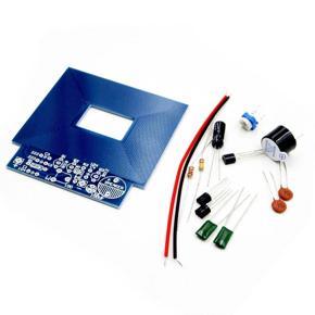 Simple Metal Detector Metal Locator Electronic Production DC 3V－5V DIY Kit - blue