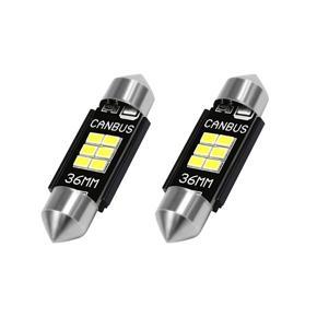 Extremely Bright 400 Lumens 3020 Chipset Canbus Error Free Led Bulbs For Interior Car Lights License Plate Dome Map Door Courtesy 36Mm Festoon De3175 6428 Xenon White