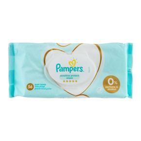 Pampers Sensitive Baby Wipes 56pcs Atco