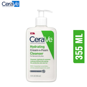 Cerave Cream-to-foam Facial Cleanser 355ml