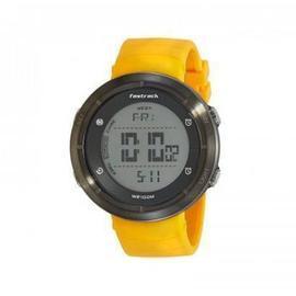 Fastrack Trendies Grey Dial Digital Watch for Men - Yellow