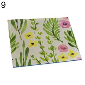 Multicolor Leaves Flower Kitchen Dining Table Mat Heat Insulated Pad Placemat