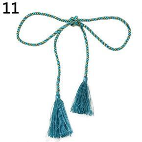 1 Pc Home Fancy Wrap Rope Window Lines Room Curtain Fringe Tassel Tieback