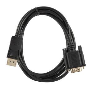 Displayport To Vga Converter Dp Male To Vga Cable Adapter 1080P Display Port - Black