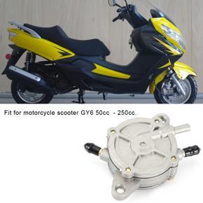 Alloy Vacuum Fuel Pump Range Extender For Motorcycle Scooter GY6 50cc-250cc