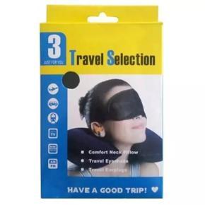 Smart 3 in 1 pillows, Eye cover, Ear Plug For Travel