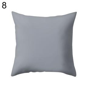 Grey Background Geometric Square Throw Pillow Case Cushion Cover Bedding Article