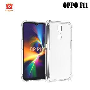 OPPO F11 Luxury Airbag Crystal Clear Soft Rubber Silicone Transparent TPU Back Case