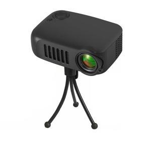 Mini Portable Pocket Projector HD 1080P Movie Video Projectors Home Projection - Black UK plug