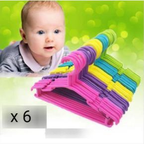 Baby Hanger Pack of 6 for Kids Wardrobe