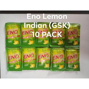 Eno Lemon Flavor fruit salt Indian GSK 10 Pack