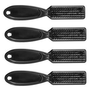 ARELENE 4X Fade Brush Comb Scissors Cleaning Brush Barber Shop Skin Fade Vintage Oil Head Shape Carving Cleaning Brush