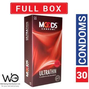 Moods - Ultra Thin Condom - Full Box - 10x3=30pcs