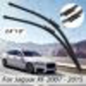 2Pcs 19inch 24inch Front Left & Right Windscreen Window Windshield Wiper Blades Fit For Jaguar XF 2007-2015
