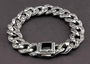 Double Franco Stainless Steel Bracelet