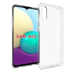 Soft Silicon Transparent Case Back Cover FOR Samsung Galaxy A02/M02