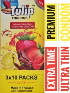 Tulip Condom Thailand  3*3= 9 pieces