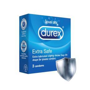 3's Pack Condom of Durex Extra Safe