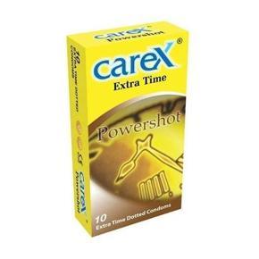 Carex Extra Time Powershot Dotted Condoms _10pcs Pack