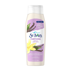 St. Ives Pampering Vanilla Body Wash 400ml