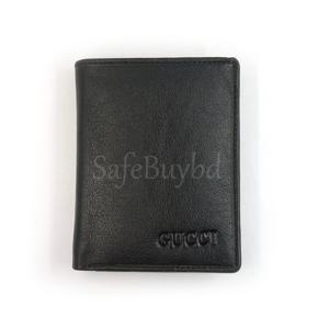 Black Leather Wallet for Men and Boys Manybag