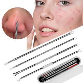 Stainless steel blackhead needle acne set