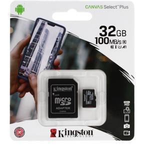Kingston MicroSD Card Class 10 UHS-I Speeds Mobile & Security Cameras Memory Card