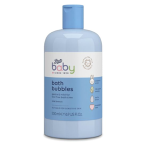 Boots Baby bath bubbles 500ml (UK)