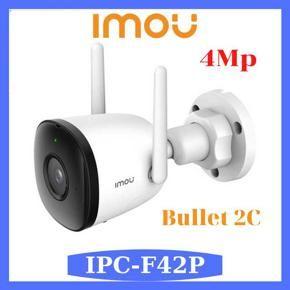Wireless IP Camera Dahua Imou 2C 4 Megapixel 1440P QHD, Weather Proof Camera By Dahua Model: IPC-F42P
